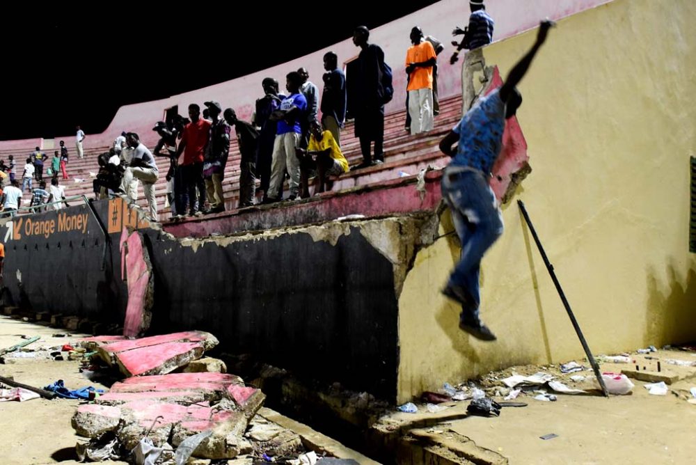 Tote bei Ausschreitungen im eine Fußballstadion im Senegal