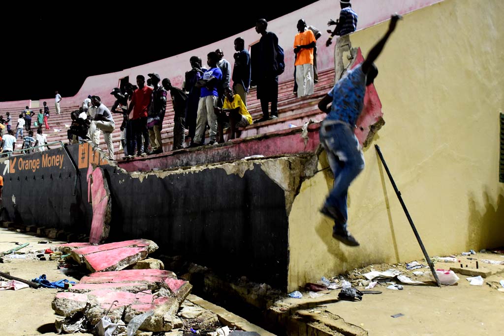 Tote bei Ausschreitungen im eine Fußballstadion im Senegal