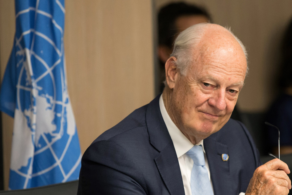UN-Sondervermittler Staffan de Mistura am 14.7.2017 in Genf