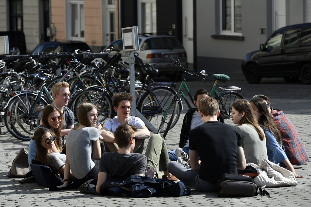 Studenten in Gent