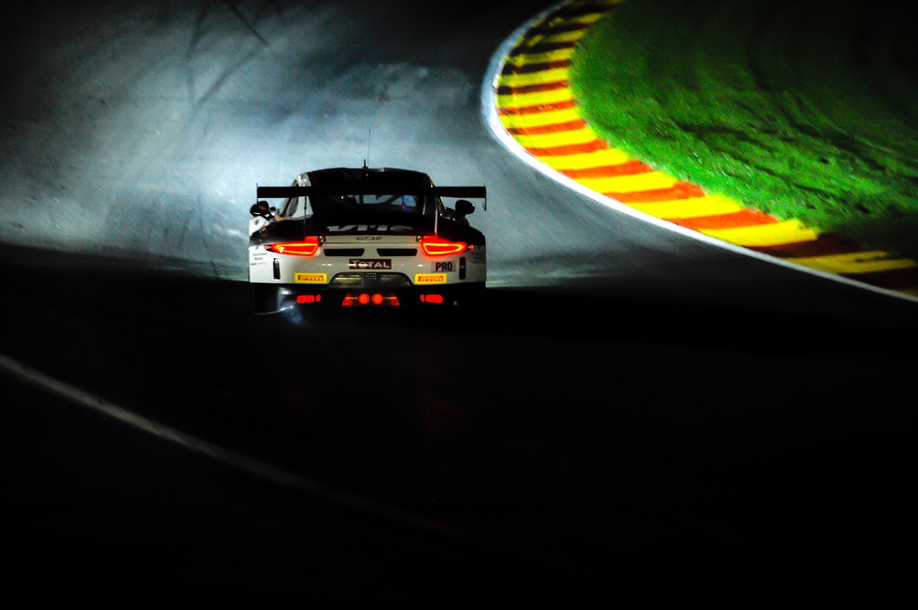 Laurens Vanthoor im Porsche bei den 24h von Spa