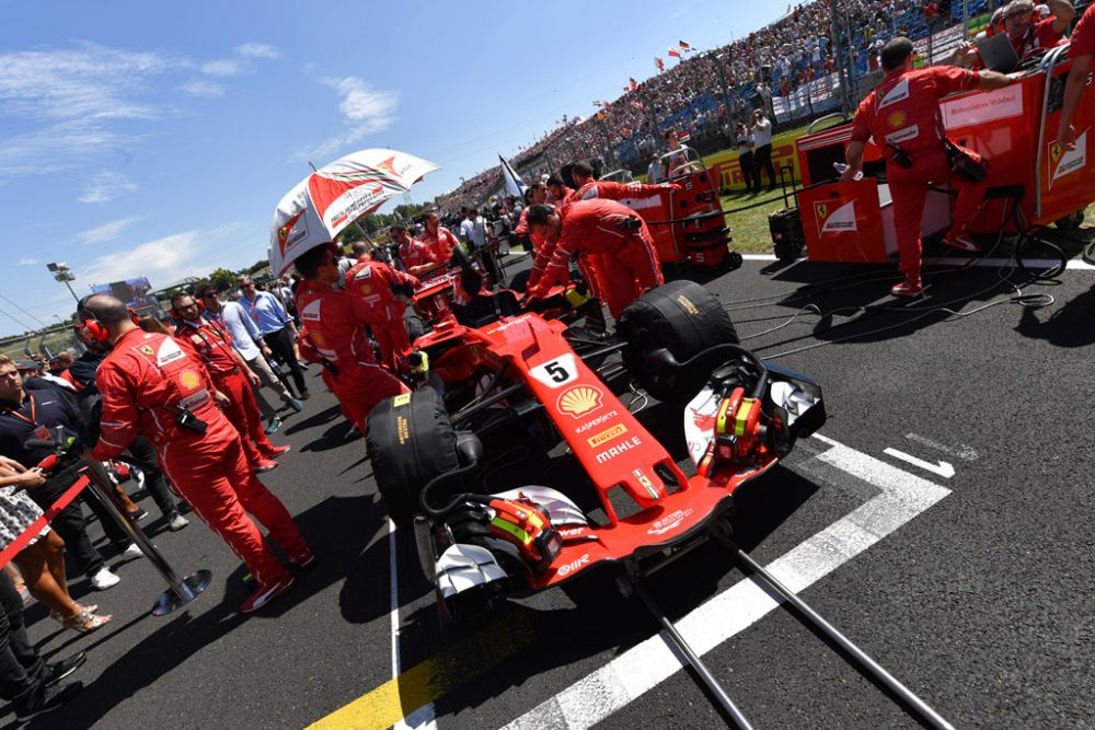 Ferrari-Pilot Sebastian Vettel