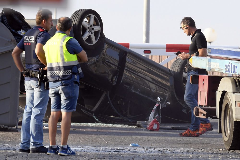 Tatfahrzeug in Cambrils