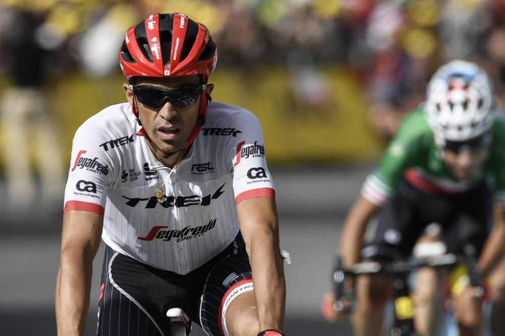 Alberto Contador bei der Tour de France 2017