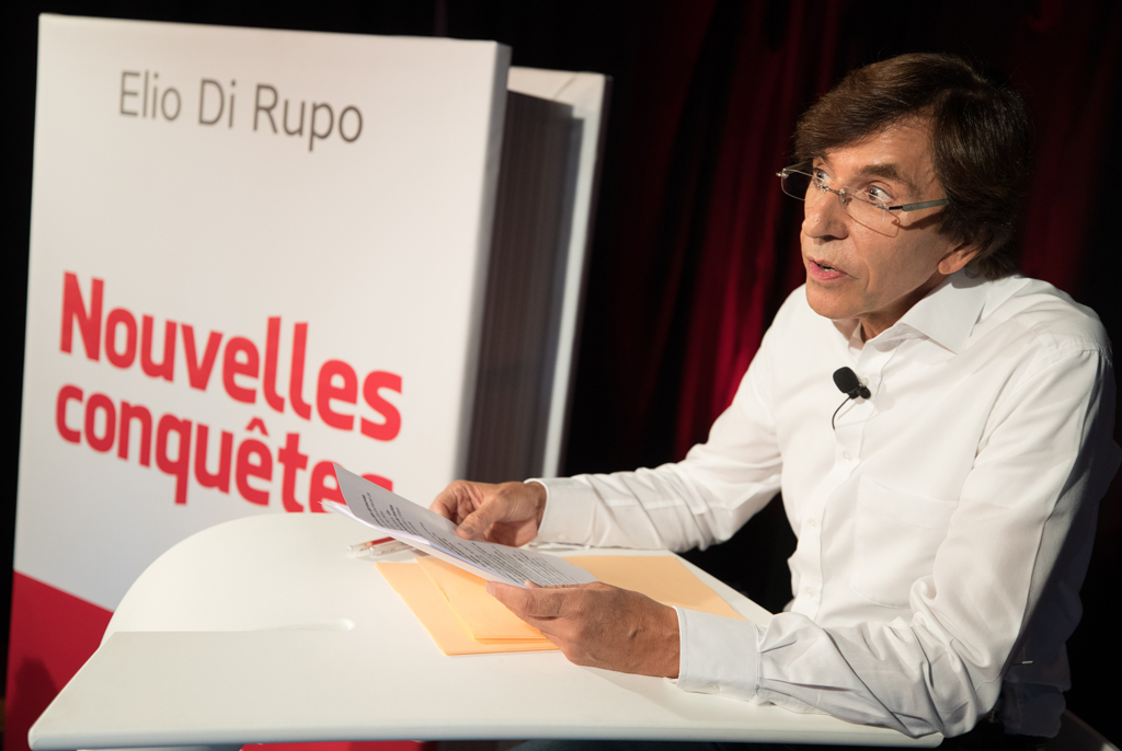 Elio Di Rupo am Montag bei der Vorstellung seines neuen Buches in Brüssel