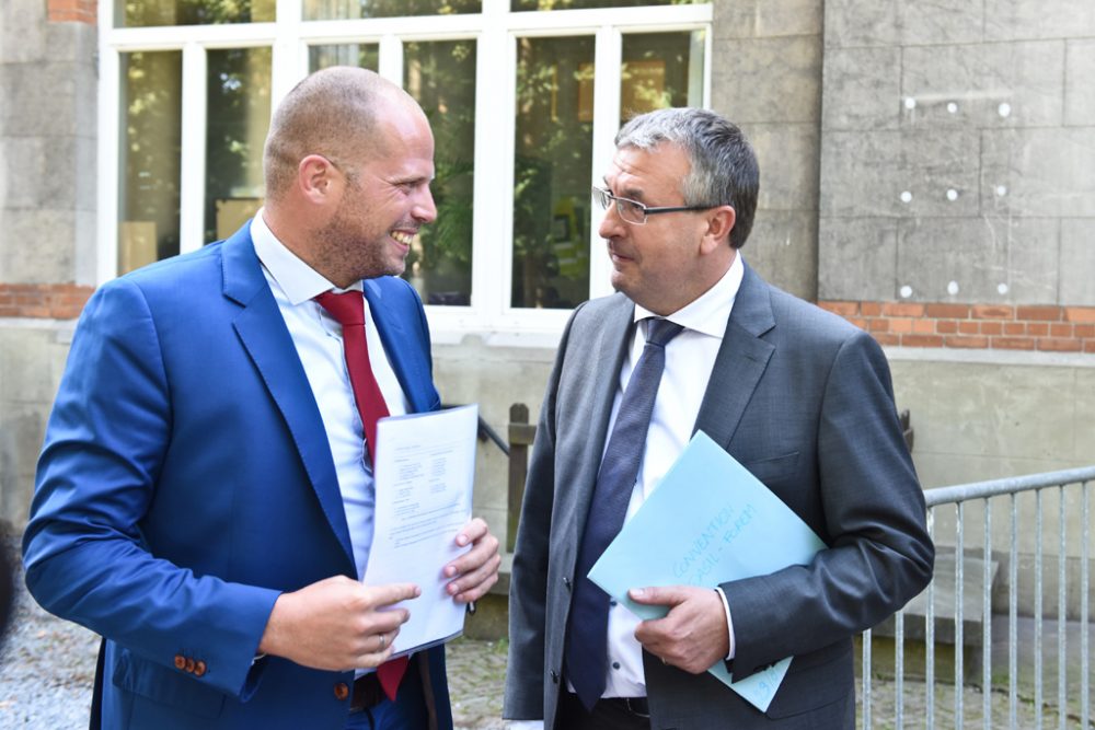 Theo Francken und Pierre-Yves Jeholet