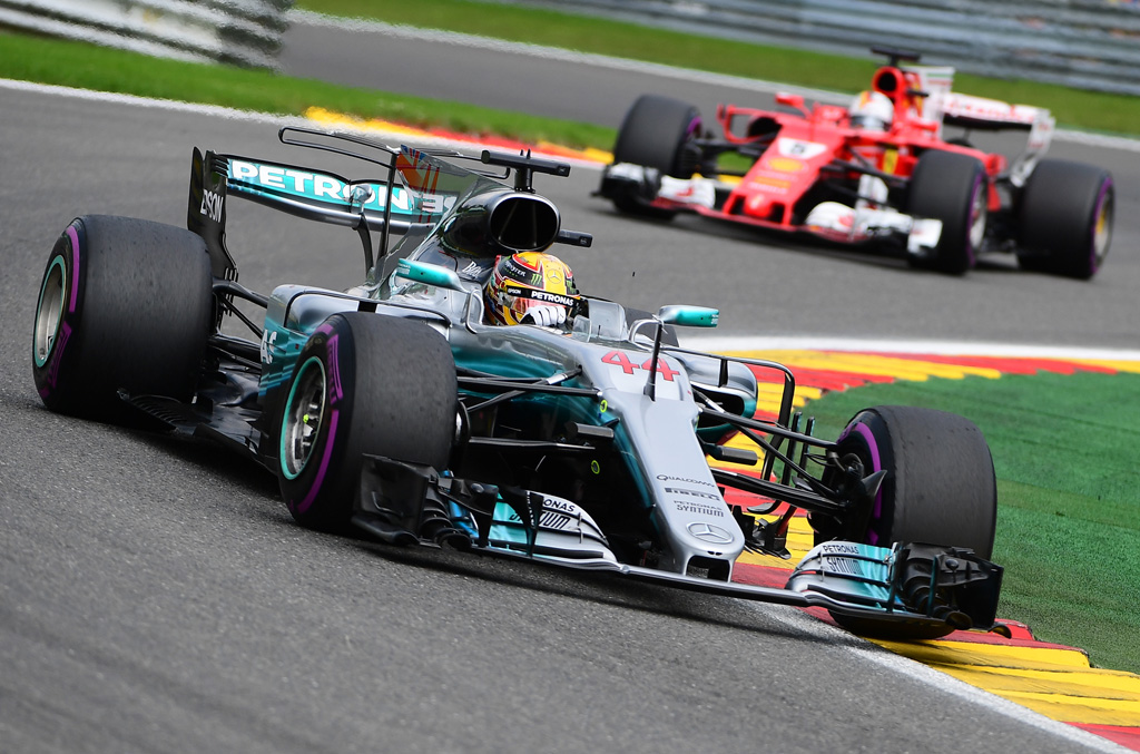 Formel 1 in Spa-Francorchamps: Lewis Hamilton gewinnt vor Sebastian Vettel