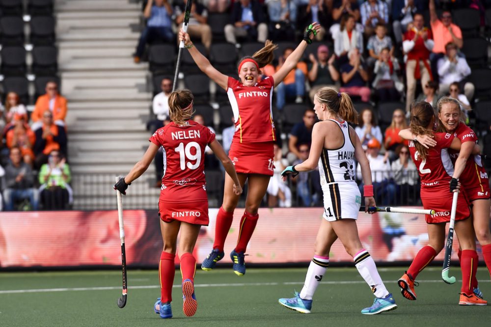 Die belgischen Hockey-Damen stehen im Finale der Europameisterschaft