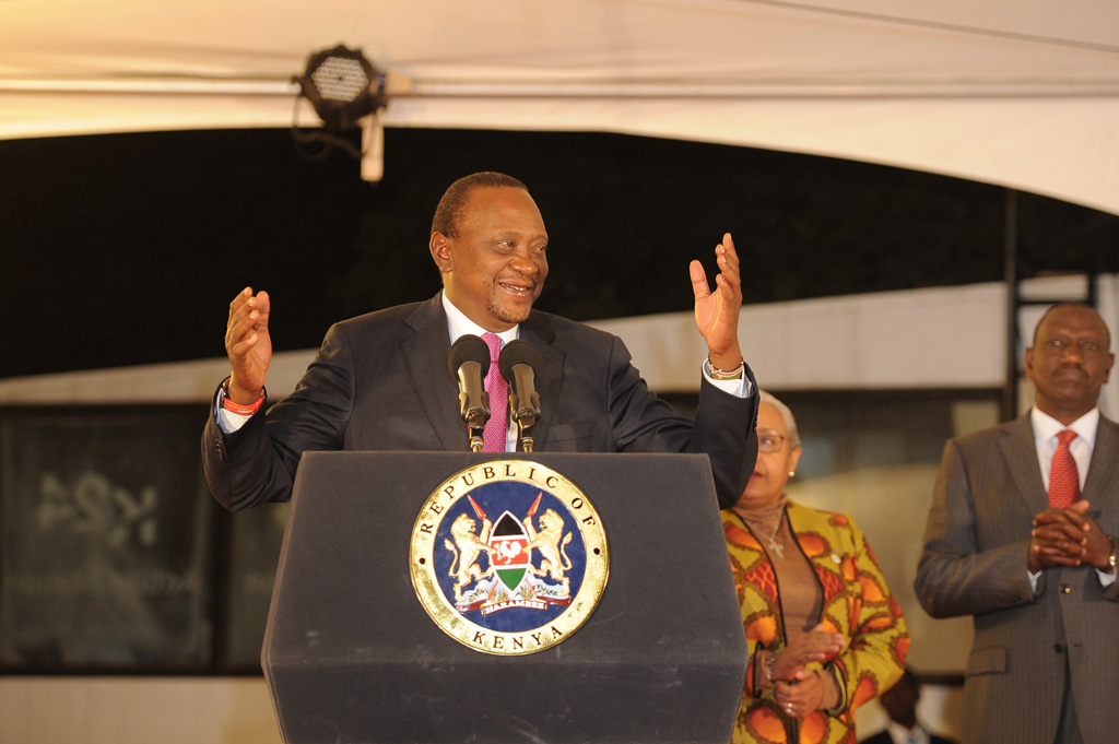 Präsident Kenyatta bleibt weitere fünf Jahre im Amt
