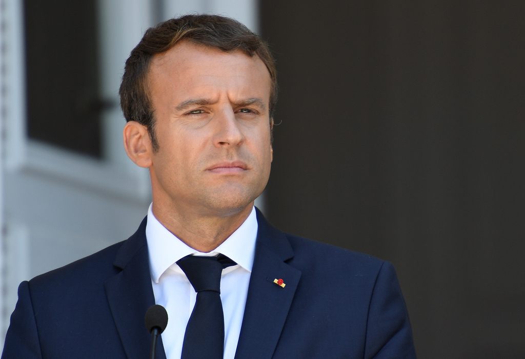 Frankreichs Präsident Emmanuel Macron (25.8.)