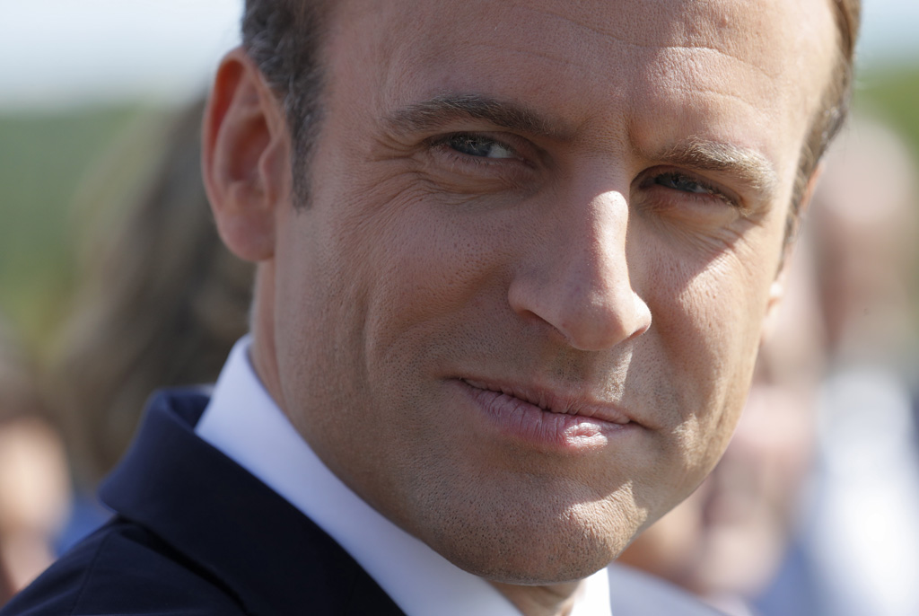 Frankreichs Präsident Emmanuel Macron (3.8.)