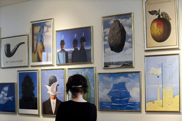 Im "Musée Magritte Museum" in Brüssel