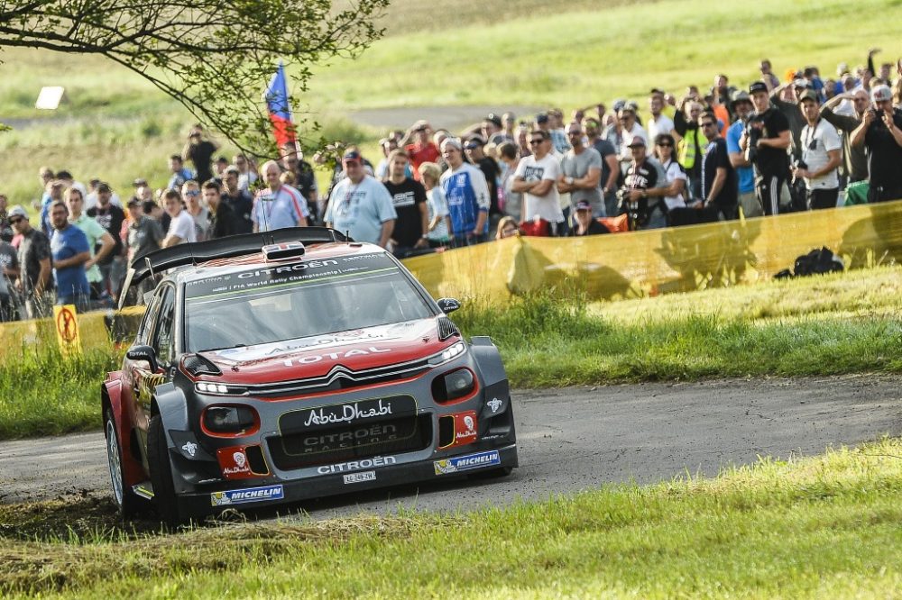 Kris Meeke bei der Rallye Deutschland