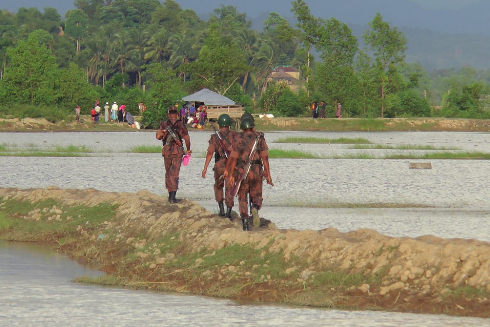 Ausschreitungen in Myanmar