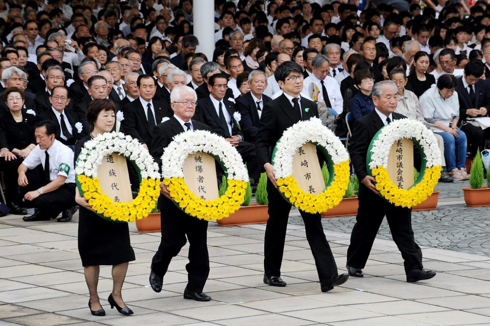 Nagasaki gedenkt Atombombenangriff vor 72 Jahren