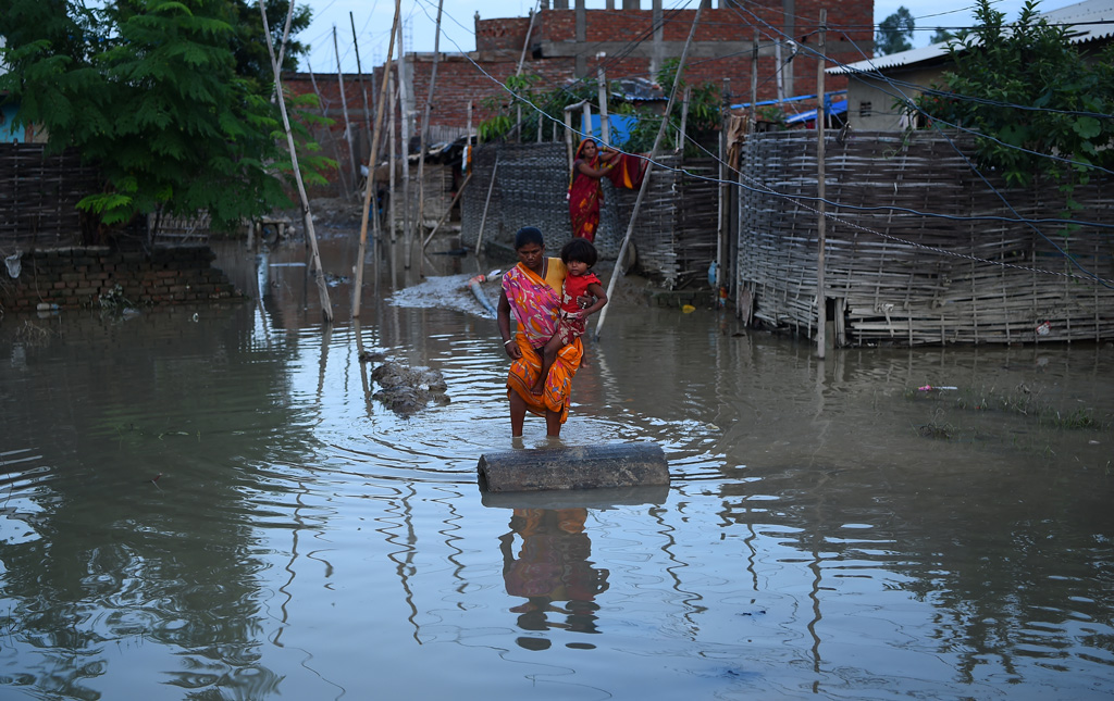 Überschwemmungen in Nepal