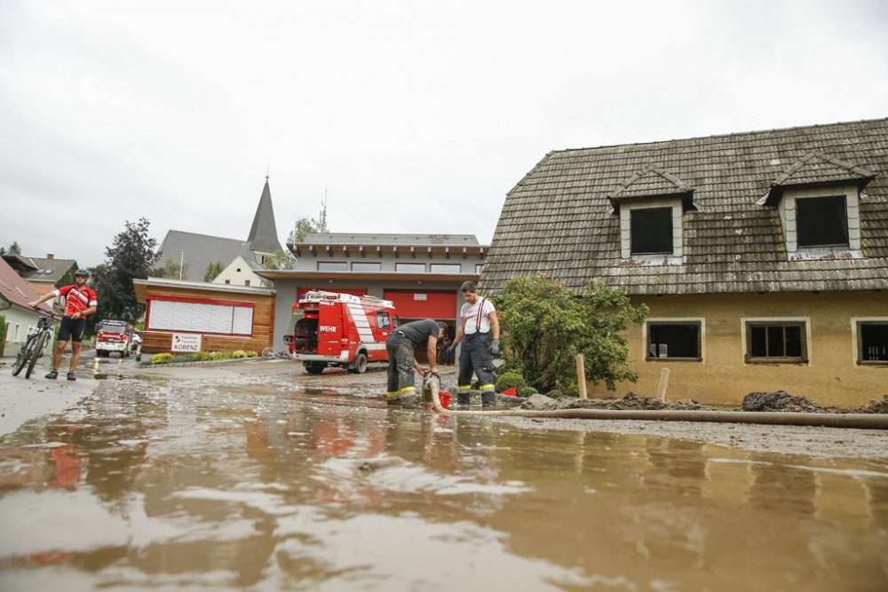 Wieder schwere Unwetter in weiten Teilen Österreichs