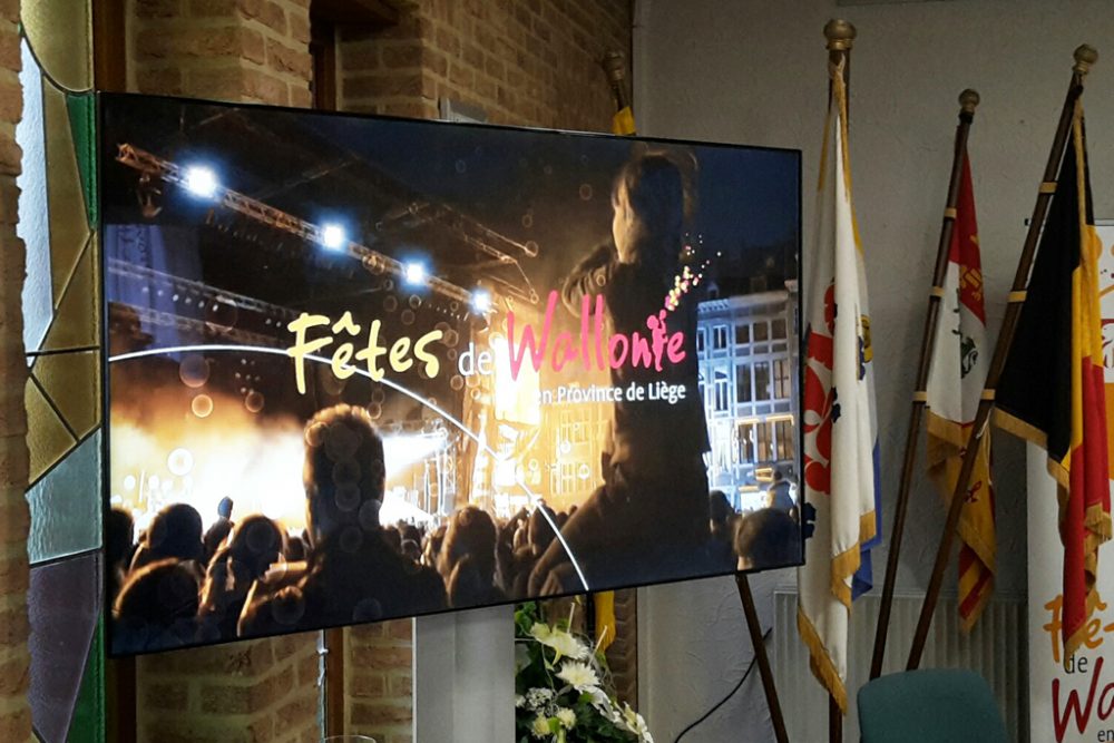 Pressekonferenz "Fêtes de Wallonie" am 18.8. in Lontzen