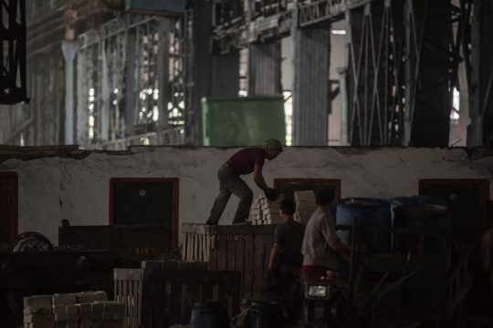 Stahlhersteller in Pjöngjang