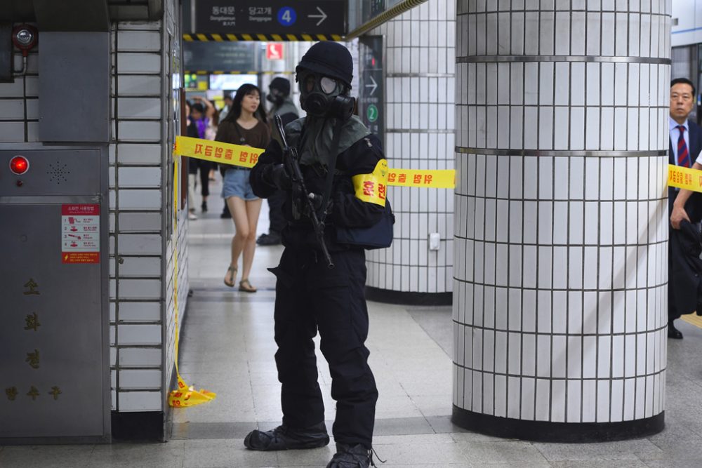 Anti-Terror-Übung in Seoul