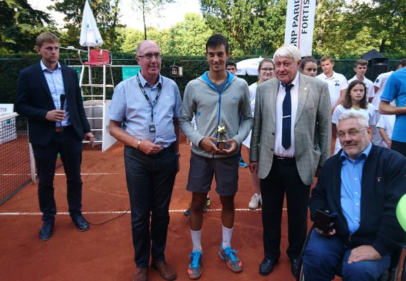 Antoine Hoang gewinnt ITF-Tennisturnier in Eupen