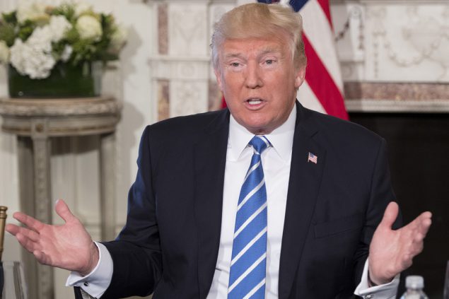 US-Präsident Donald Trump in Bedminster,New Jersey