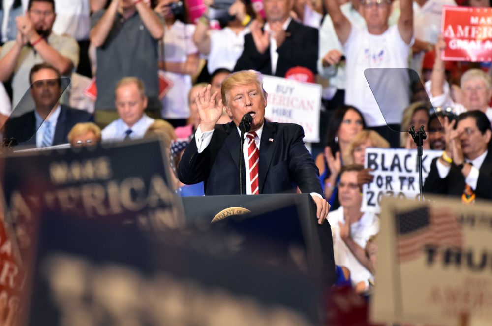 US-Präsident Donald Trump in Phoenix