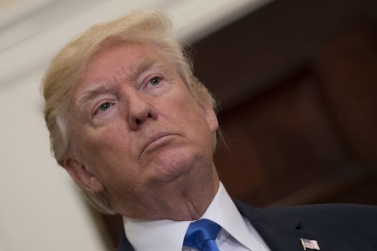 US-Präsident Donald Trump im Weißen Haus (2.8.)