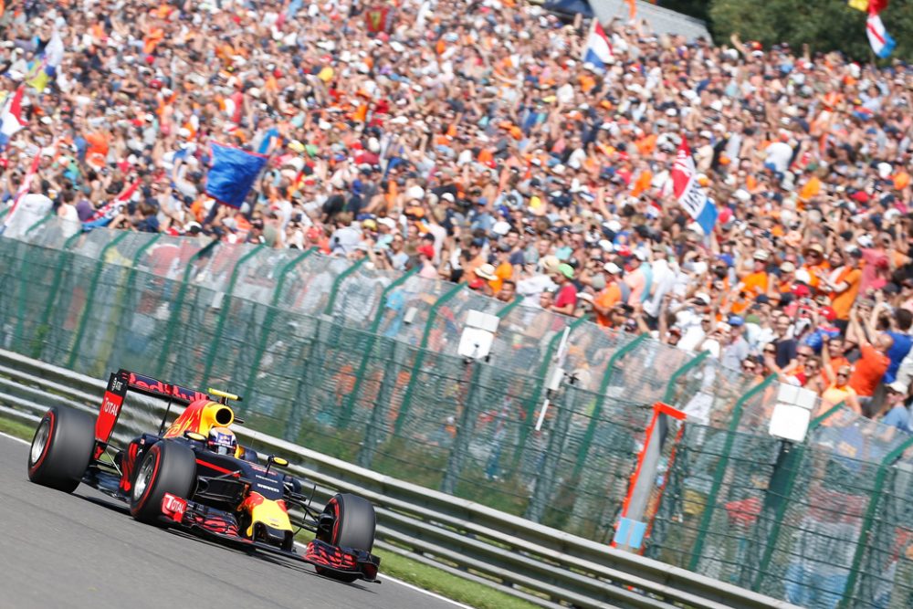 Max Verstappen lockt viele niederländische Fans nach Francorchamps