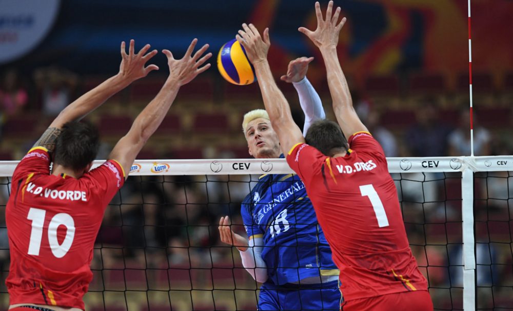 Volleyball-EM: Belgien schlägt Frankreich