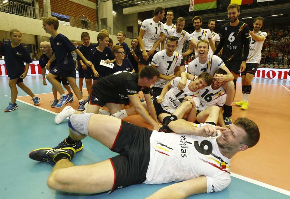 Belgiens Volleyball-Nationalmannschaft Red Dragons