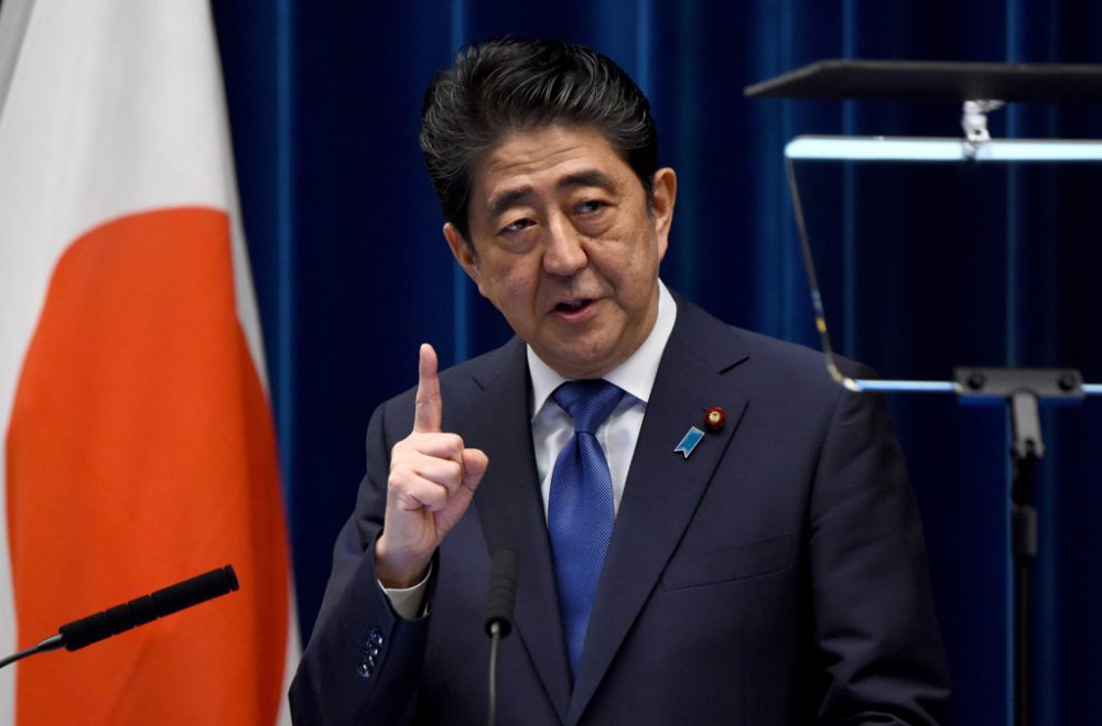 Japans Premier Shinzo Abe