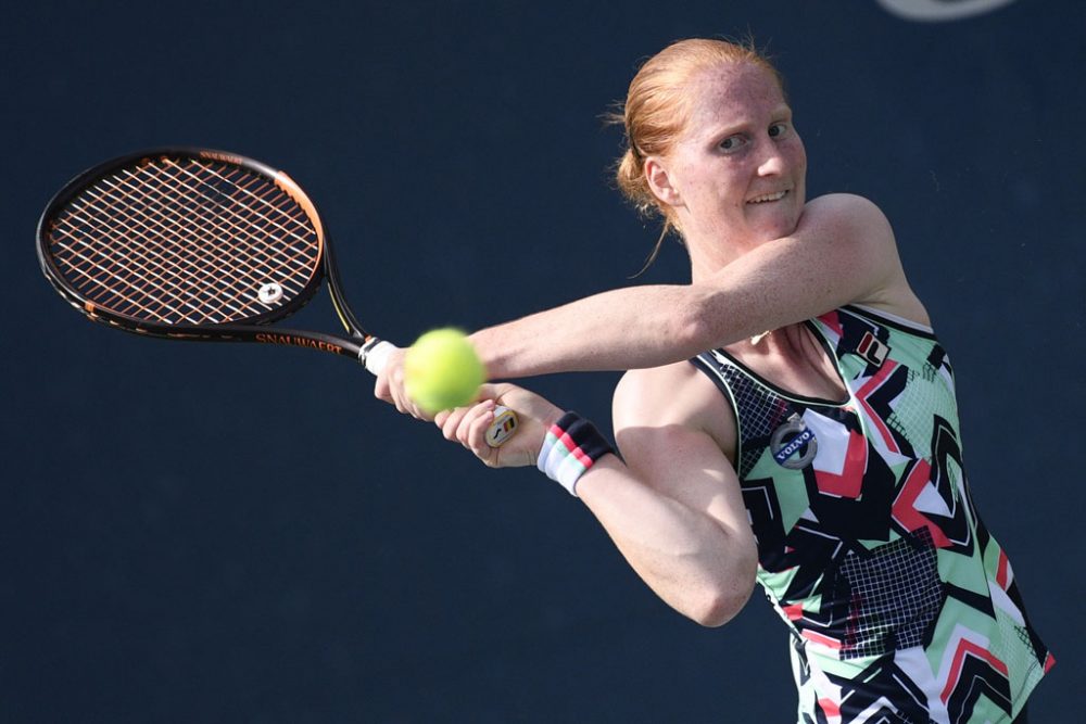 Alison Van Uytvanck bei den US-Open 2017