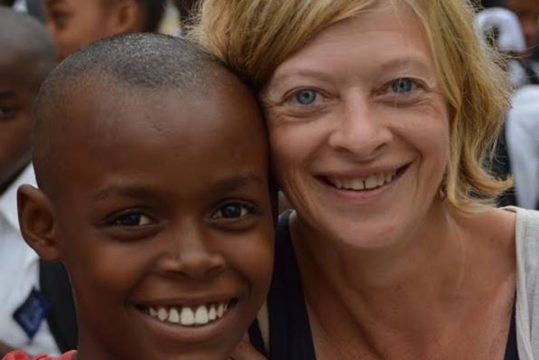 Angelika Hoffmann auf Haiti