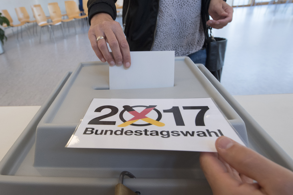 Wahllokal in Deutschland