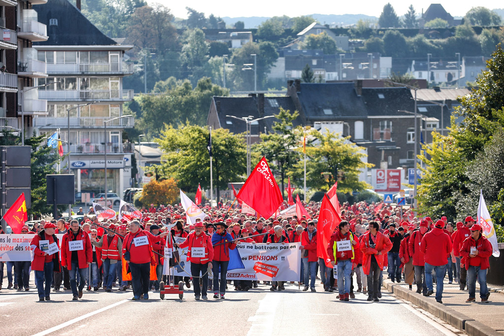 Kundgebung in Namur: CGSP fordert Verteidigung des Öffentlichen Dienstes