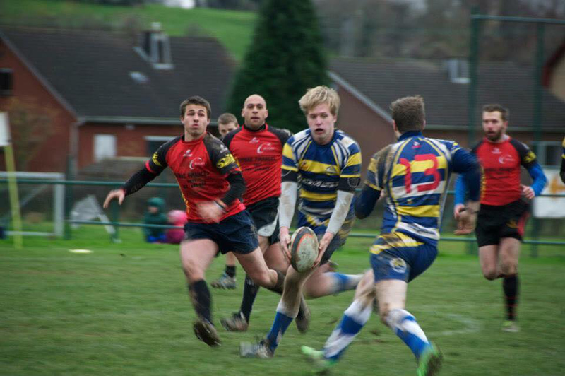 Cedric Moerman, der Trainer des Rugby Club East Belgium