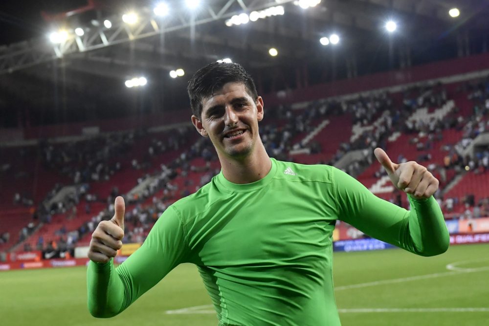 Torwart Thibaut Courtois hatte großen Anteil an der belgischen Qualifikation