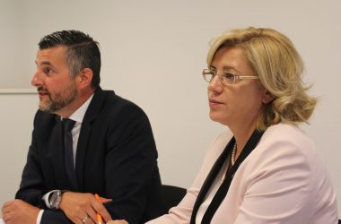EU-Kommissarin Corina Cretu in Eupen