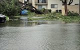 Der Hurrikan Irma zieht über Florida hinweg