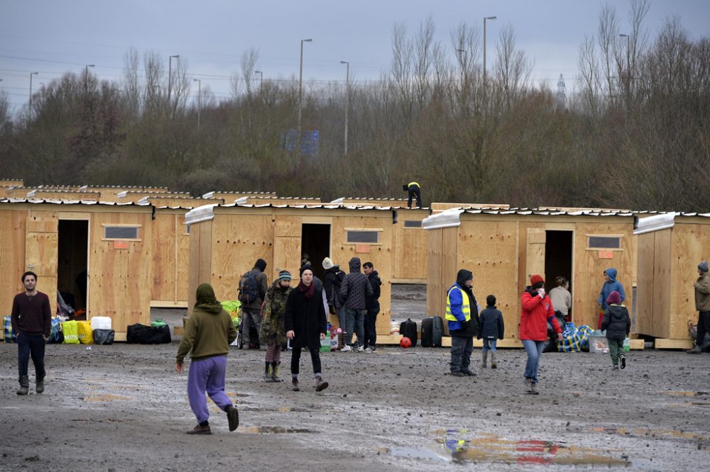 Flüchtlingslager Grande-Synthe (Bild vom 7.3.)