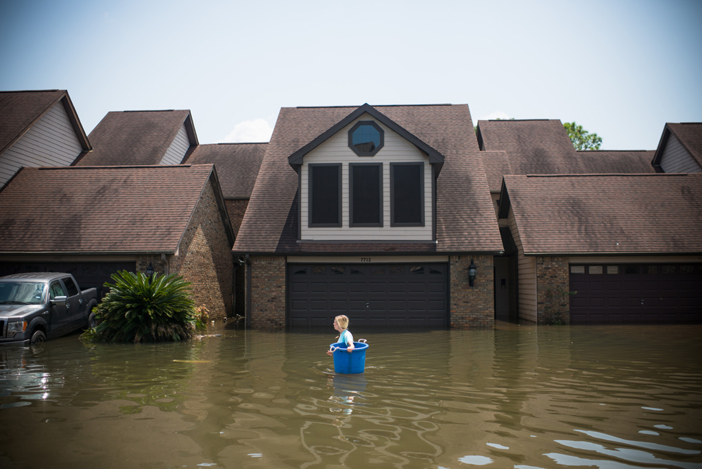 Port Arthur, Texas, nach dem Durchzug des Hurrikans "Harvey" am 1. September (Bild: Emily Kask/AFP)