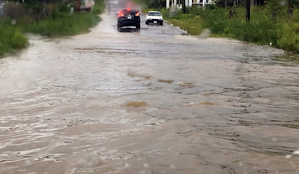 Überschwemmung in St. John's, Antigua und Barbuda