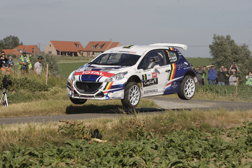 Der Niederländer Kevin Abbring hat noch Chancen auf den Meistertitel und wird bei der East Belgian Rallye alles geben