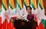 Aung San Suu Kyi hält Rede zur Flüchtlingskrise