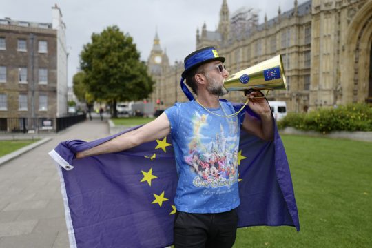 Brexit: Pro-EU-Anhänger in London (7.9.2017)Brexit: Pro-EU-Anhänger in London (7.9.2017)