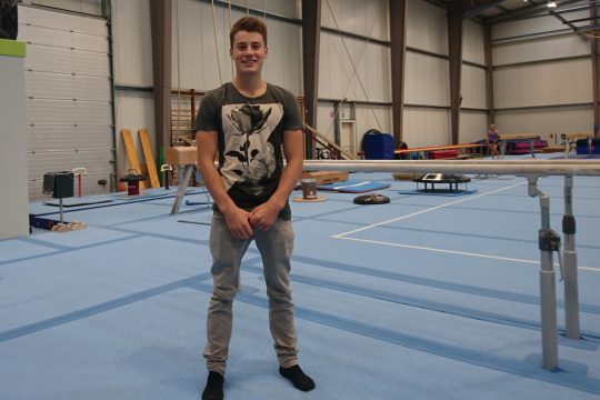 Der Malmedyer Turner Maxime Gentges