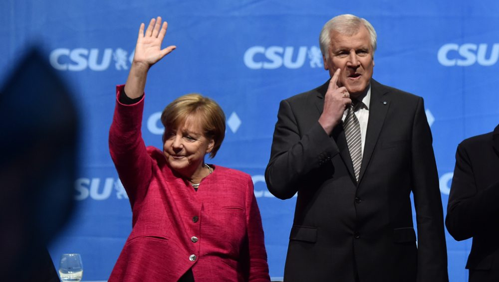 Angela Merkel und Horst Seehofer