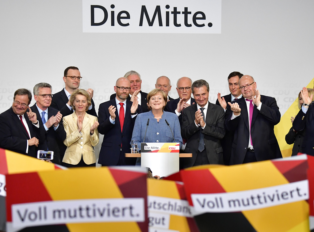 Merkel darf in Deutschland weiterregieren