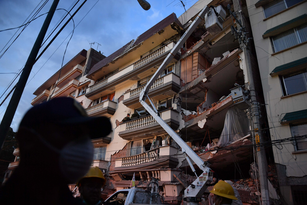 Erneut schweres Erdbeben in Mexiko